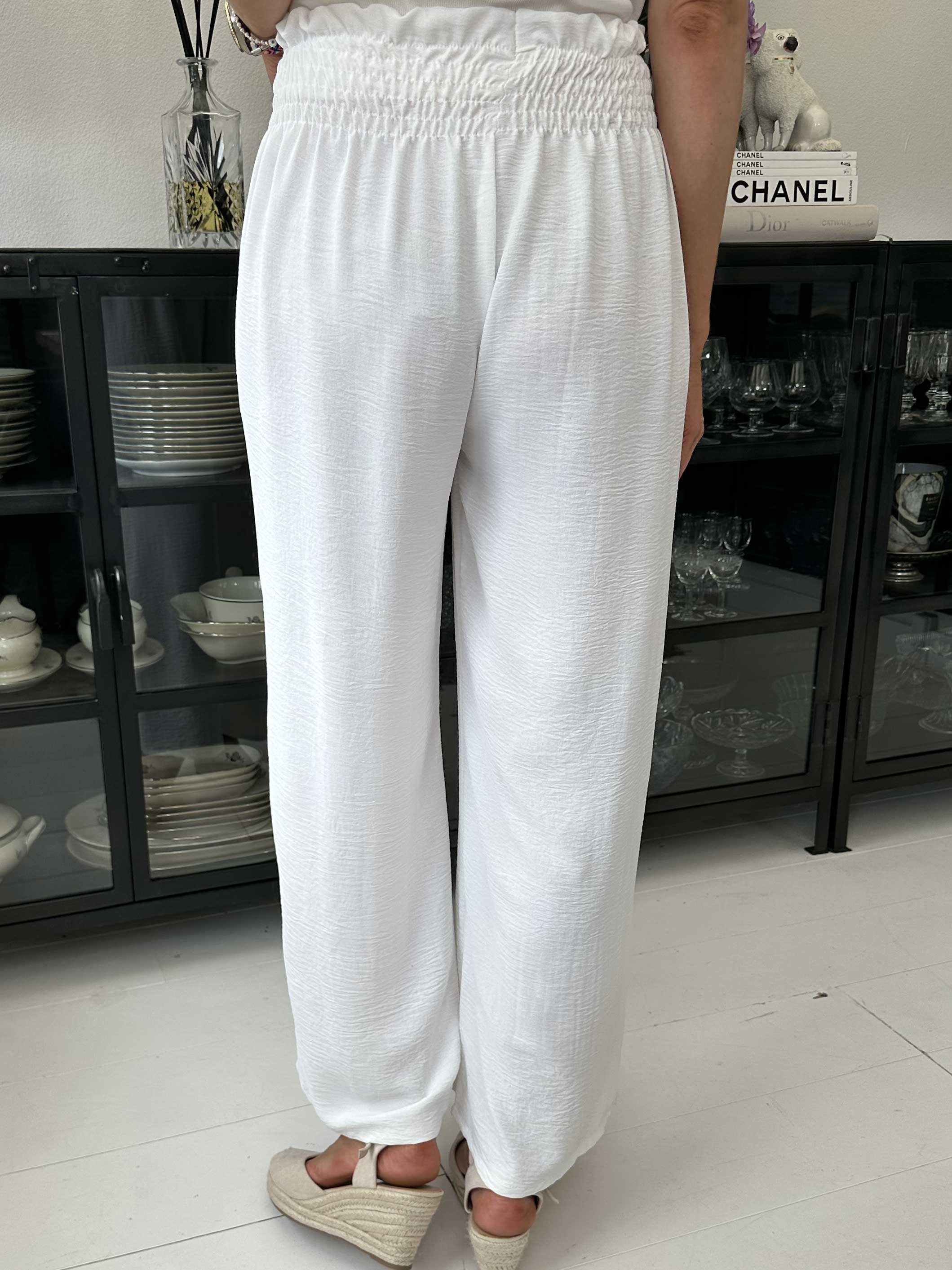 Signe - Løse bukser med elastikkant i livet